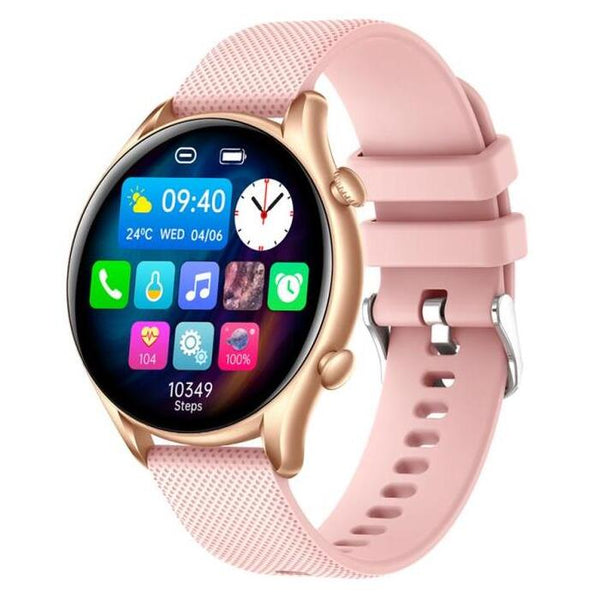 Levně Chytré hodinky MyPhone Watch EL, Bluetooth, růžovo-zlatá