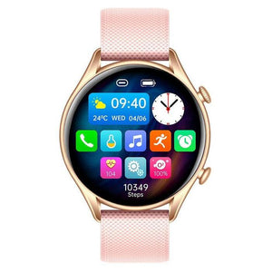 Chytré hodinky MyPhone Watch EL, Bluetooth, růžovo-zlatá
