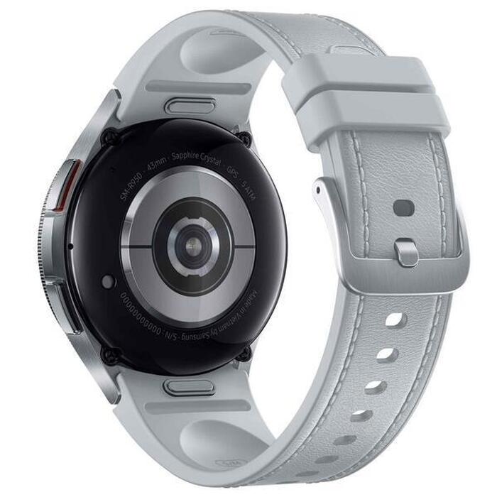 Chytré hodinky Samsung Galaxy Watch 6 Classic, 43mm, stříbrné