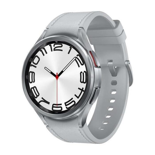 Levně Chytré hodinky Samsung Galaxy Watch 6 Classic, 47mm, stříbrné