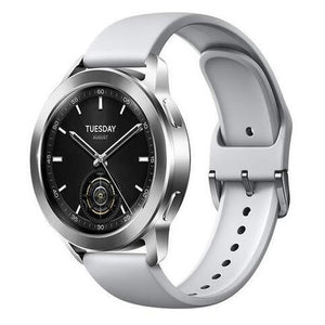 Chytré hodinky Xiaomi Watch S3, stříbrná