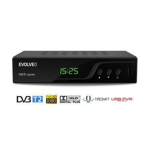 EVOLVEO Omega T2, HD DVB-T2 H.265/HEVC multimediální rekordér