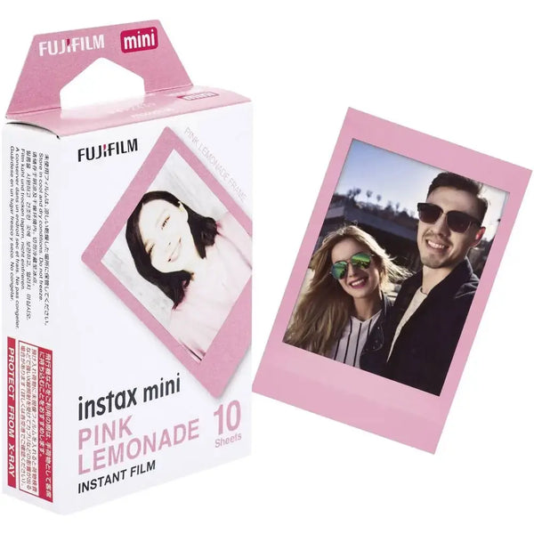 Levně Fotopapír pro Fujifilm Instax Mini, 10ks, růžová