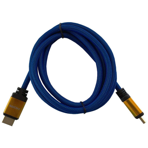 Levně HDMI kabel MK Floria, 2.0, 1,8m, modrý