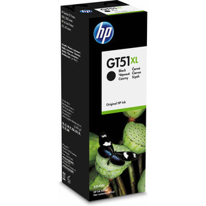 HP GT51XL - černá lahvička s inkoustem