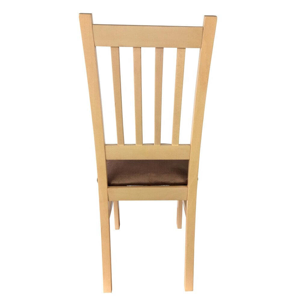 Jídelní set Timmy - 2x židle, 1x stůl (dub sonoma, hnědá) - II. jakost