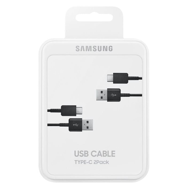 Kabel Samsung USB Typ C na USB, 2ks v balení, černá