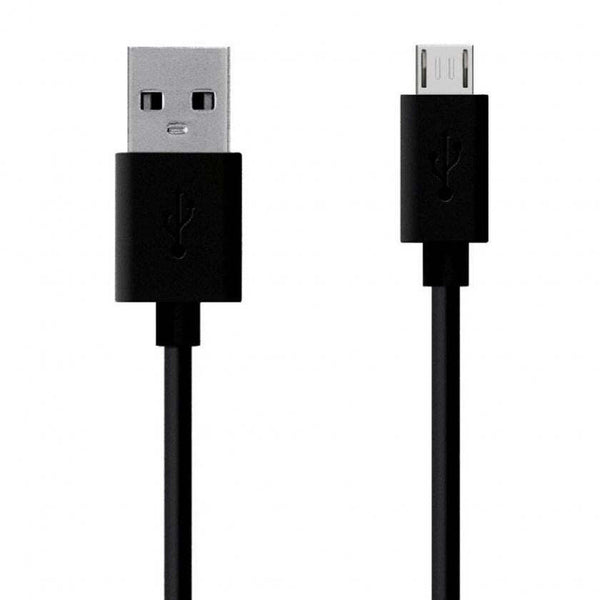 Levně Kabel WG Micro USB na USB, 2m, černá