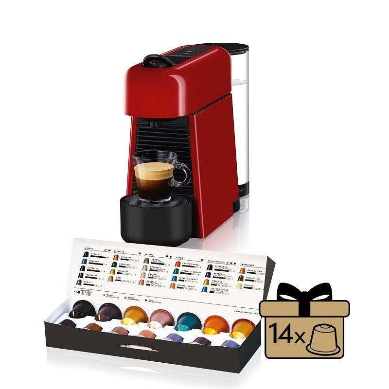 Kapslový kávovar Nespresso De&#39;Longhi EN200.R OBAL POŠKOZEN