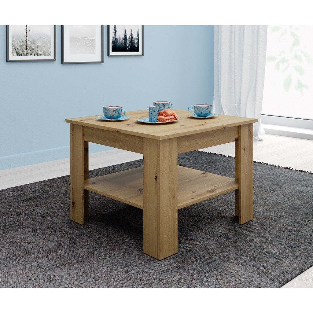 Konferenční stolek Gete - čtverec (dub artisan) II. jakost