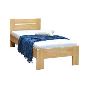 Masivní postel Tajga, 90x200, buk - II. jakost