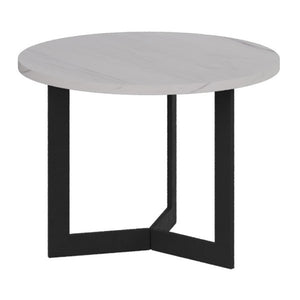 Odkládací stolek Satina (bílá, černá)