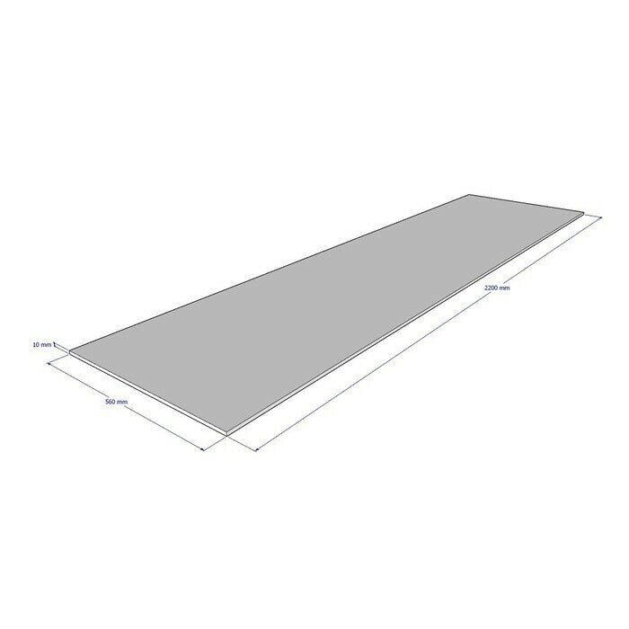Panel do kuchyně 2,2 m (titan)