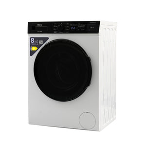Pračka s předním plněním ECG EWF 801200 BLACK, 8 kg