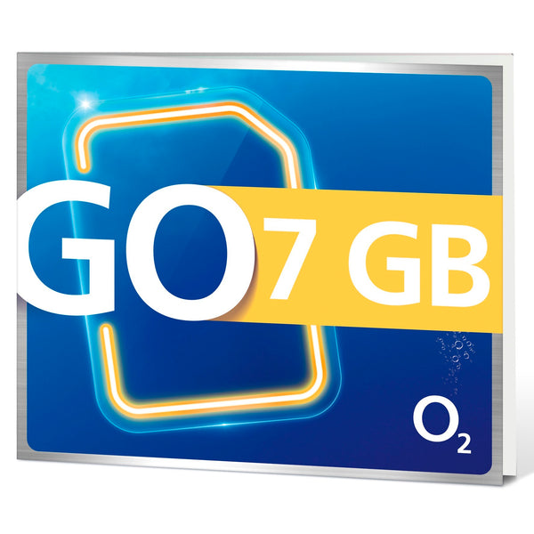 Předplacená SIM karta O2 GO 7GB