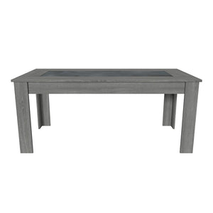 Jídelní stůl Glen rozkládací 180-220x76x90 cm (figaro, beton)