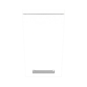 Koupelnová skříňka Tiera závěsná (32,5x63x20 cm, bílá, lesk)