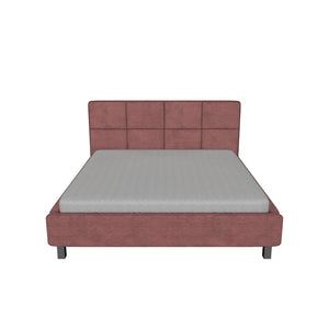 Čalouněná postel Andrea 180x200, růžová, bez matrace