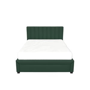 Čalouněná postel Wolfgang 160x200, zelená, bez matrace