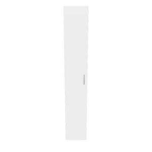 Skříň Itaka 01 - 30x185x40 cm (bílá)
