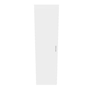Skříň Itaka 04 - 50x185x40 cm (bílá)