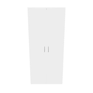 Skříň Itaka 10 - 80x185x54 cm (bílá)