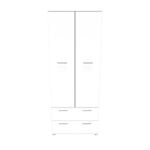 Šatní skříň New Lima - 77x201x40 cm (bílá)