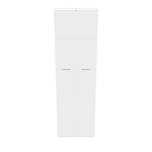 Předsíňová skříň Tresa 59x197x37 cm (bílá)