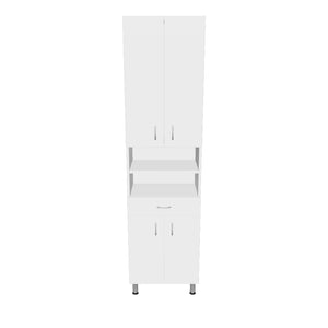 Koupelnová skříňka Cara Mia (50x192x33,3 cm, bílá, lesk)