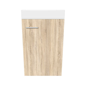 Koupelnová skříňka s umyvadlem Kick (40x68x22 cm, dub sonoma)