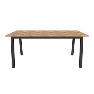 Jídelní stůl Brody 180x75x95 cm (dřevo, černá)