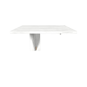 Jídelní stůl Loredana rozkládací 70x70 cm (dub craft bílá)