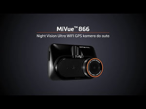 Kamera do auta MIO MiVue 866 FullHD, GPS, WiFi, 2,7" ROZBALENO