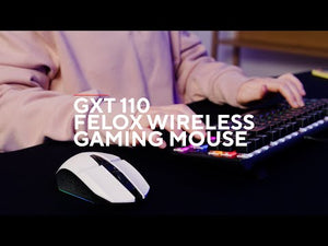 Herní myš TRUST GXT 110 FELOX, bezdrátová, optická, USB, černá