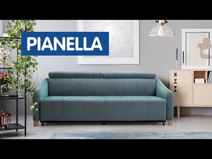 Dvojsedák Pianella rozkládací tyrkysová
