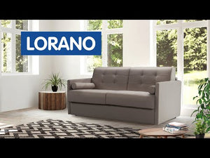 Trojsedák Lorano rozkládací na každodenní spaní béžovošedá
