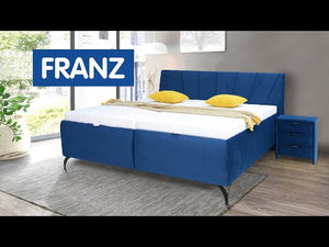 Noční stolek Franz (tmavě modrá) II. jakost