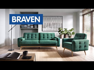 Dvojsedák Braven rozkládací zelená - II. jakost