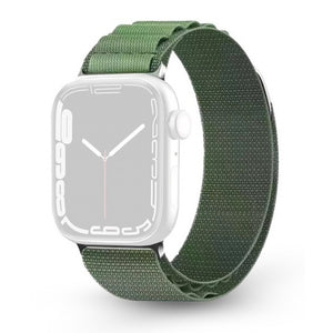 Řemínek pro Apple Watch 42/44/45/49mm, Ultra Alpine Loop, zelená