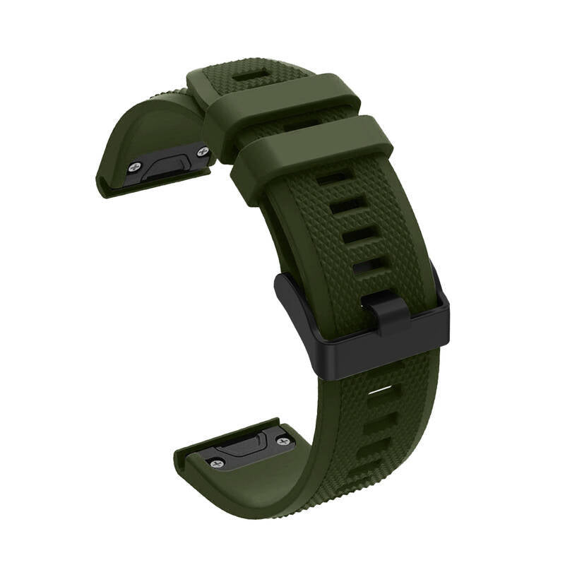 Řemínek RhinoTech pro Garmin, QuickFit, 22mm, silikon, zelená