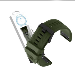 Řemínek RhinoTech pro Garmin, QuickFit, 26mm, silikon, zelená
