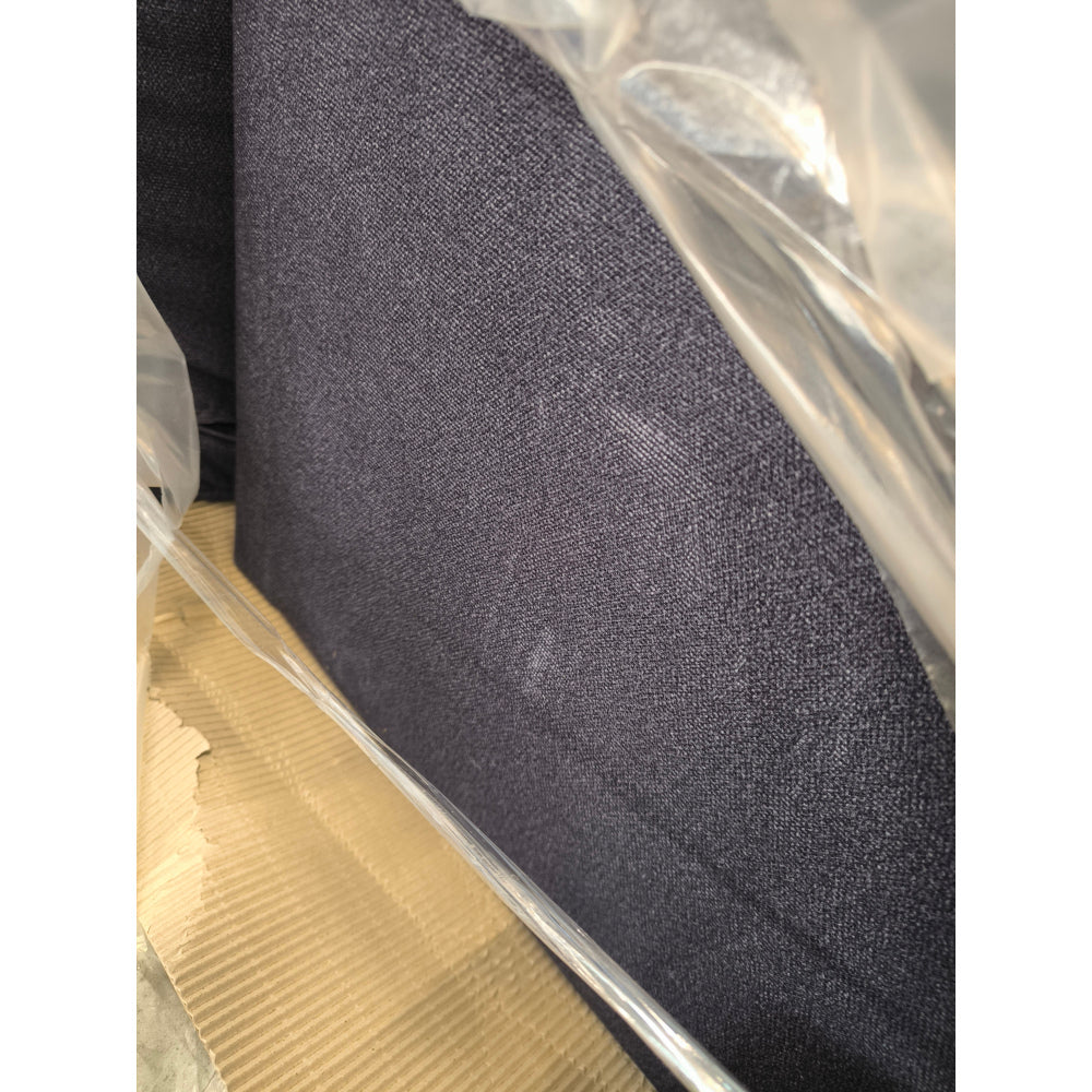 Rohová sedačka rozkládací Gradex pravý roh šedá - II. jakost