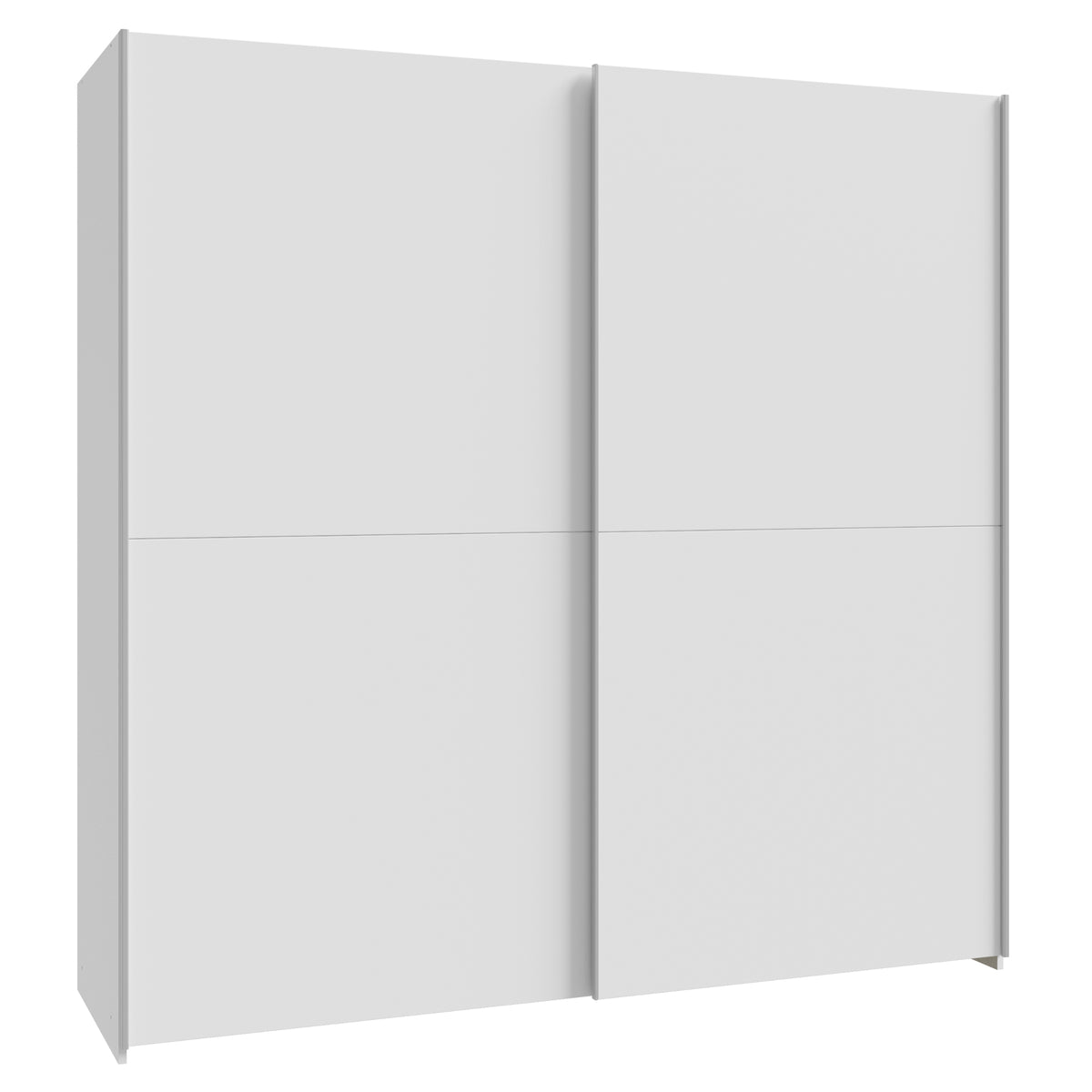 Šatní skříň Amy - 190,1x190,5x61,2 cm (bílá)