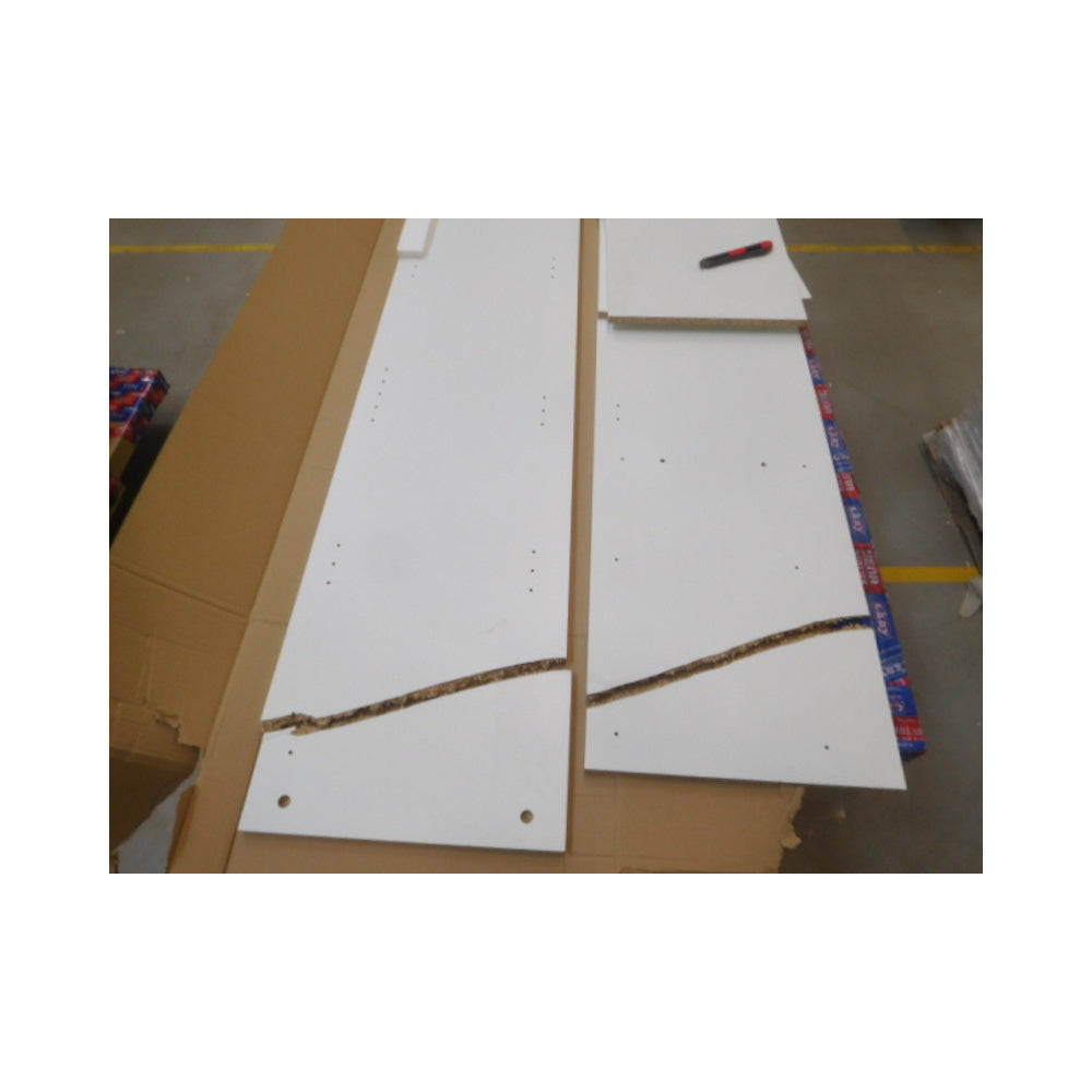 Šatní skříň New Lima - 60x201x40 cm (bílá) - II. jakost