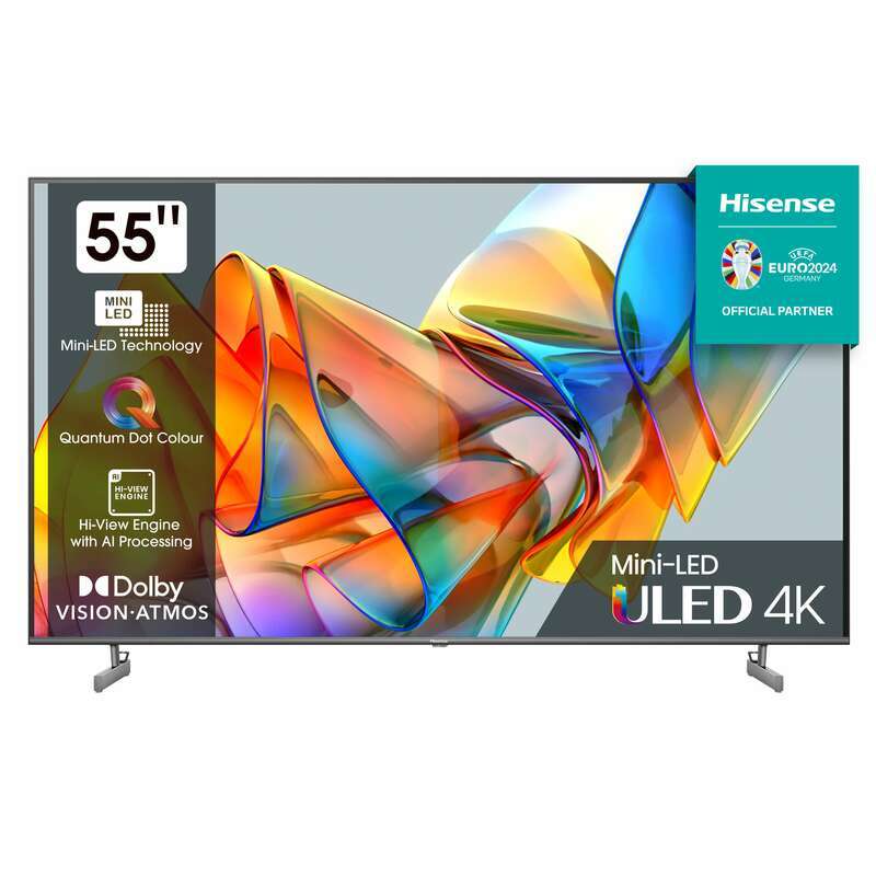 Smart televize Hisense 55U6KQ (2023) / 55&quot; (139cm) POŠKOZENÝ OBAL