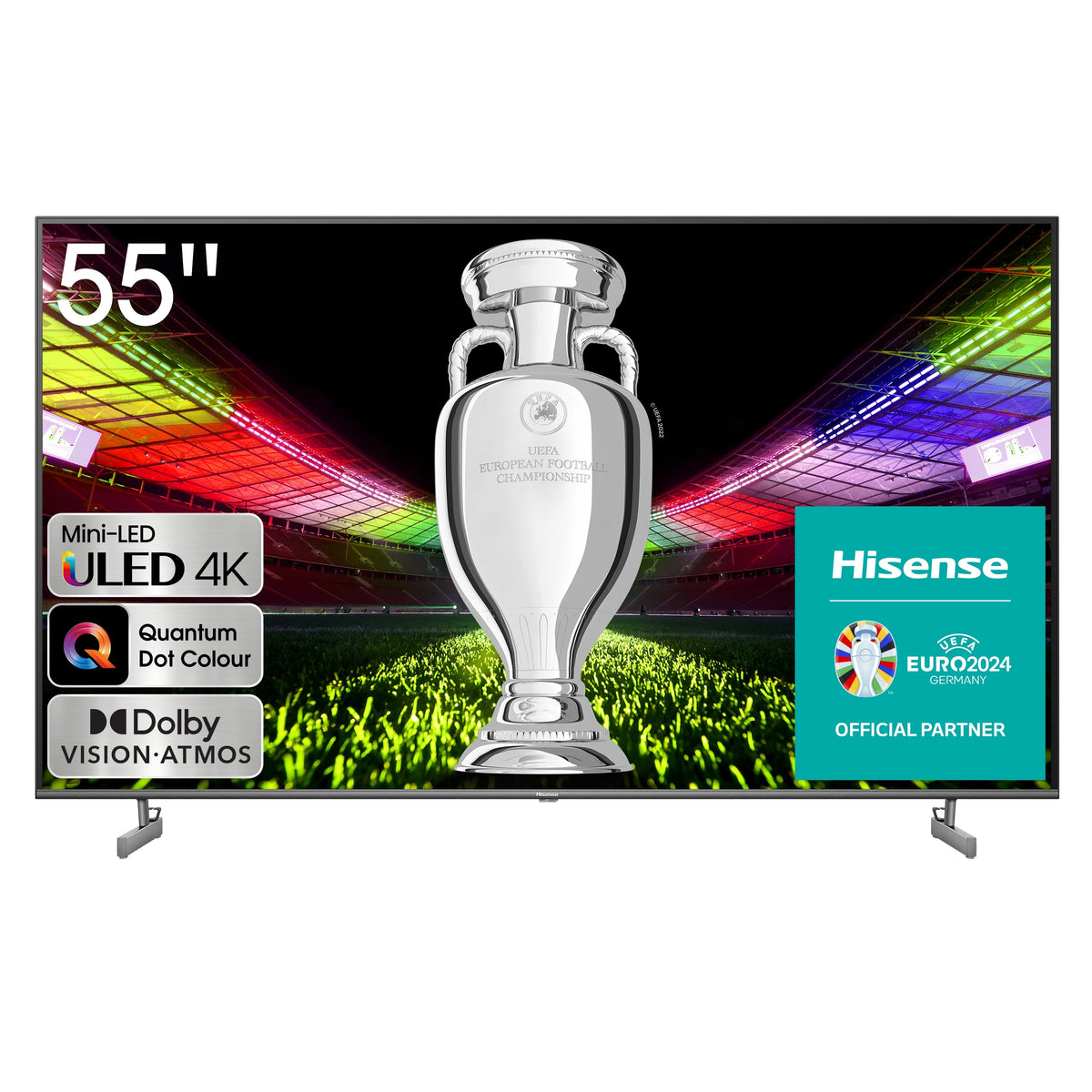 Smart televize Hisense 55U6KQ (2023) / 55" (139cm) POŠKOZENÝ OBAL