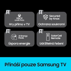 Smart televize Samsung QE75Q60 / 75" (189 cm) VYBALENO