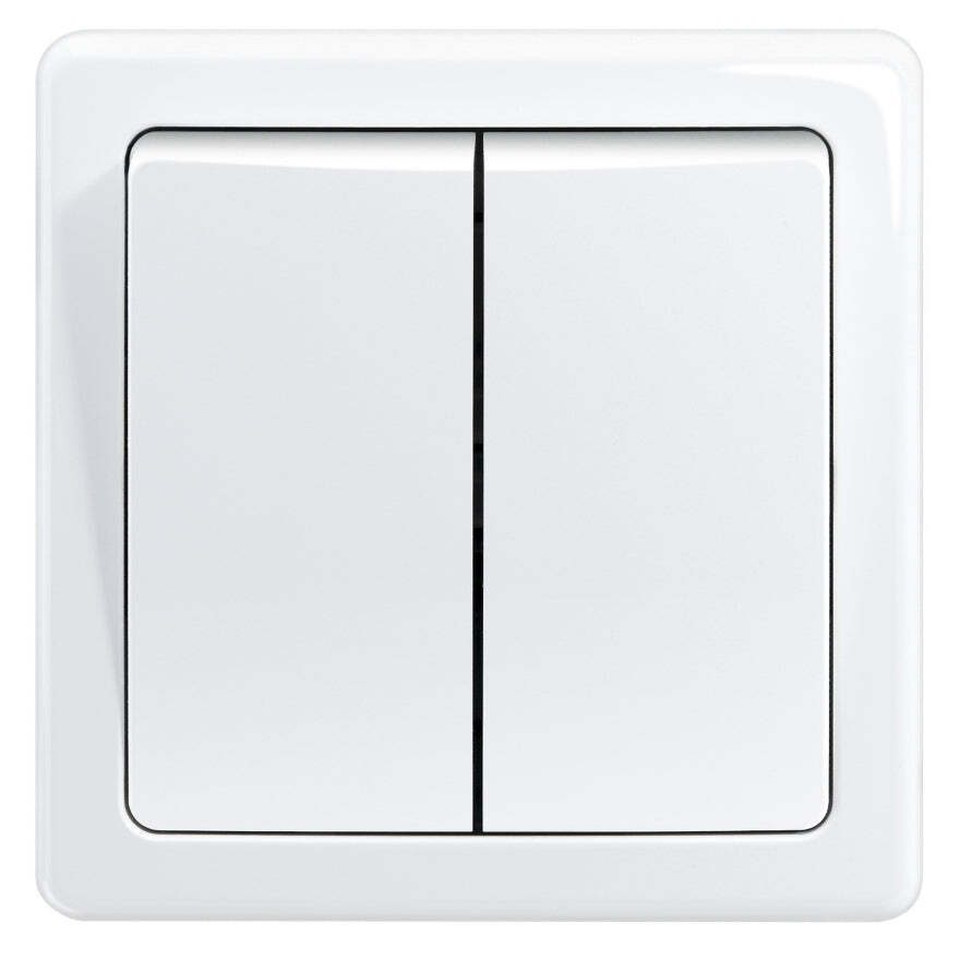 Spínač Emos 3557G-05340 B1W, sériový, bílý