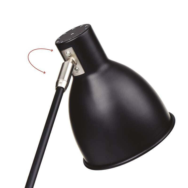 Stojací lampa Edward Emos Z7606, černá POŠKOZENÝ OBAL