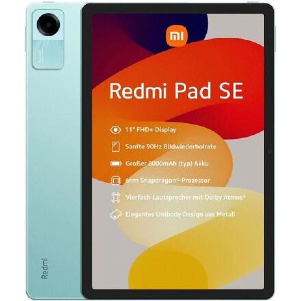 Tablet xiaomi Redmi Pad SE 8GB/256GB, mátově zelená